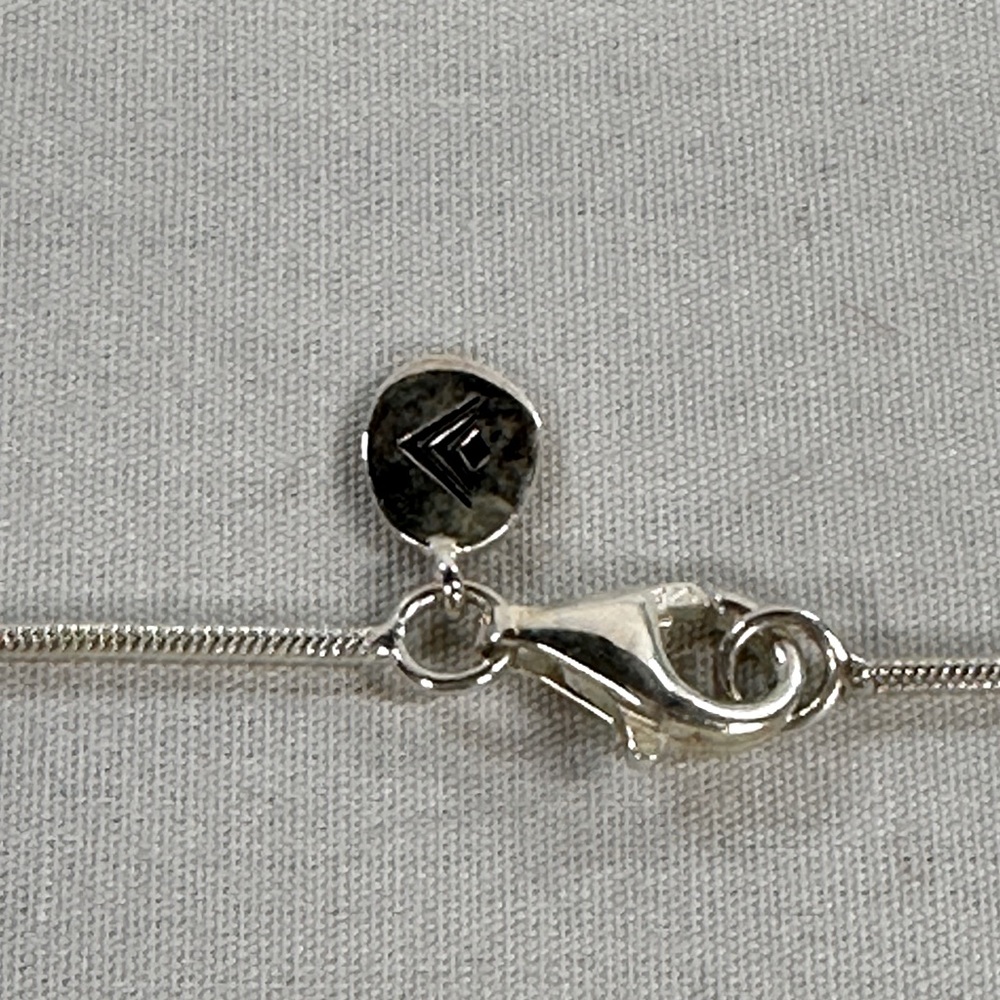 EUC Silpada Sterling Silver Necklace with Dangles - Picture 3 of 4